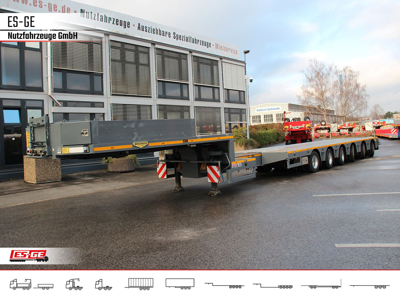 Broshuis 6-Achs-Satteltieflader - teleskopierbar - Низкорамный полуприцеп: фото 2 Broshuis 6-Achs-Satteltieflader - teleskopierbar - Низкорамный полуприцеп: фото 2