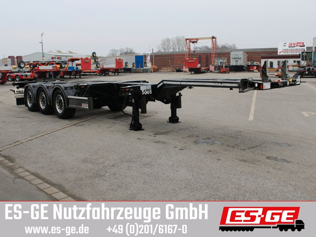 D-TEC 3-Achs-Containerchassis Multi - Полуприцеп-контейнеровоз/ Сменный кузов: фото 3 D-TEC 3-Achs-Containerchassis Multi - Полуприцеп-контейнеровоз/ Сменный кузов: фото 3