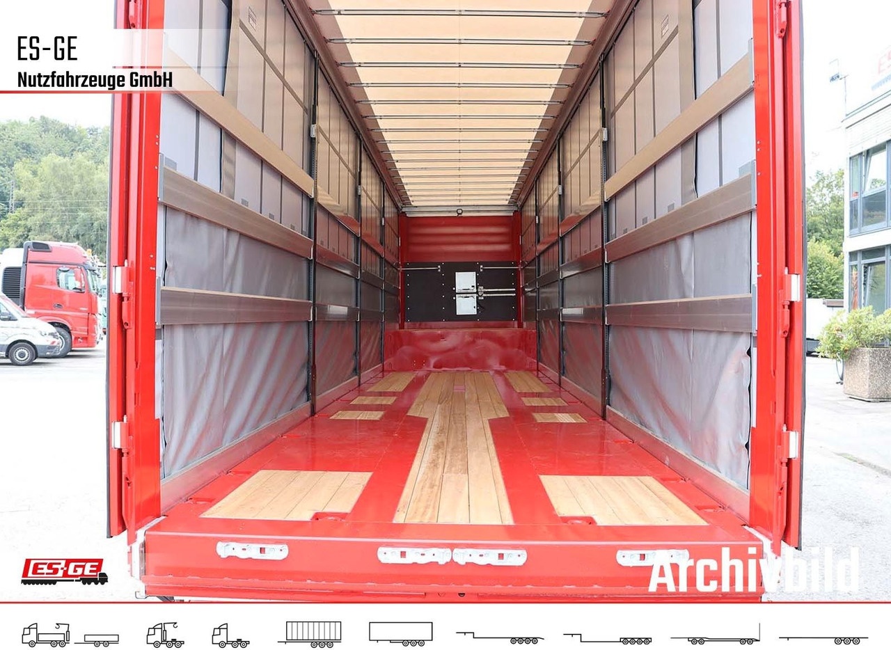 ES-GE 4-Achs-Satteltieflader mit Curtainsider-Aufbau - Низкорамный полуприцеп: фото 2 ES-GE 4-Achs-Satteltieflader mit Curtainsider-Aufbau - Низкорамный полуприцеп: фото 2