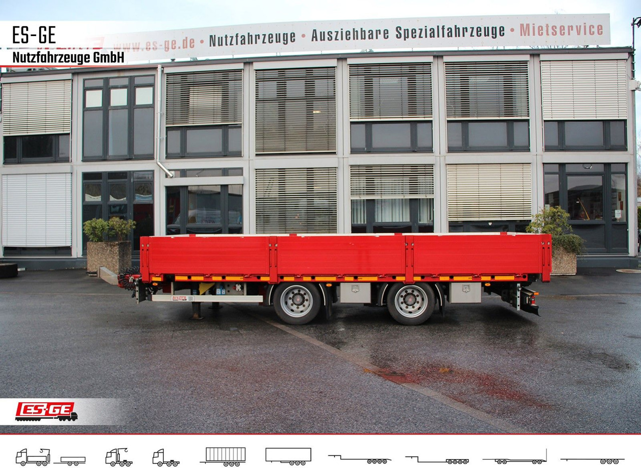 ES-GE Tandemanhänger - Containerverr. - Прицеп бортовой/ Платформа: фото 1 ES-GE Tandemanhänger - Containerverr. - Прицеп бортовой/ Платформа: фото 1