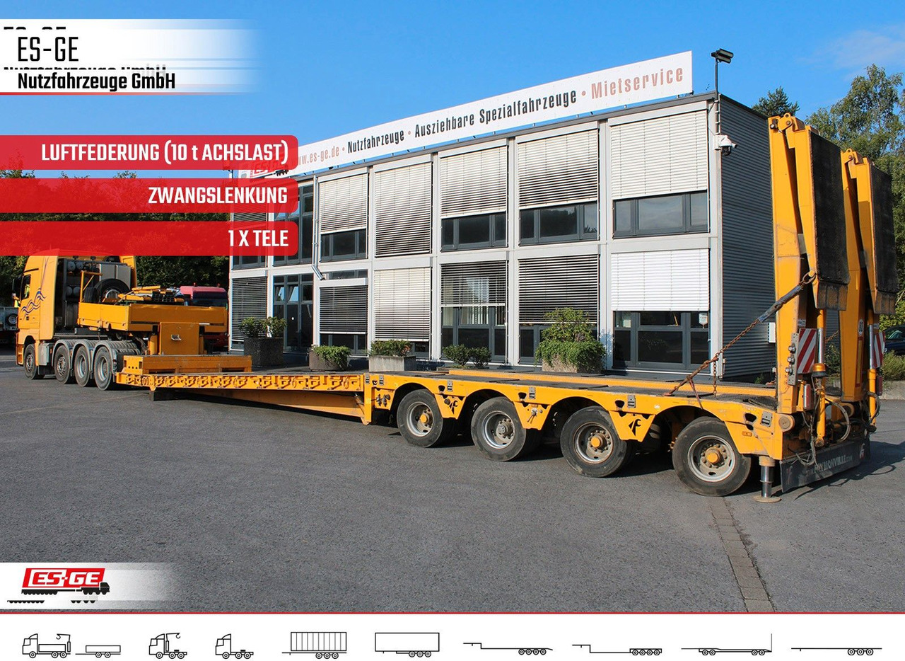 Faymonville Megamax Tiefbett 4x10 t - Низкорамный полуприцеп: фото 1 Faymonville Megamax Tiefbett 4x10 t - Низкорамный полуприцеп: фото 1