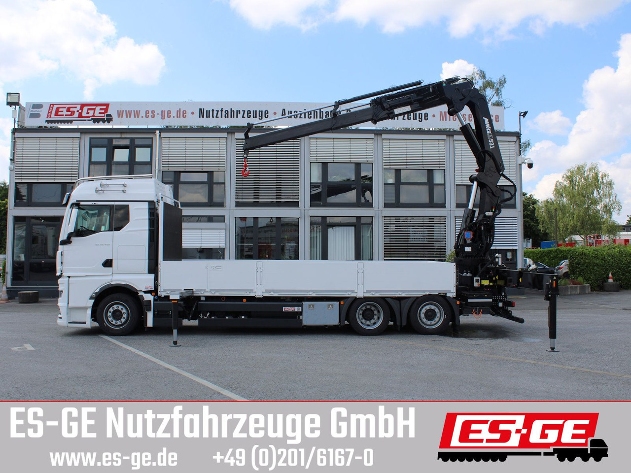 MAN TGX 26.480 6x2-4 LL CH mit MKG HLK531 a5 - Грузовик бортовой/ Платформа, Автоманипулятор: фото 5 MAN TGX 26.480 6x2-4 LL CH mit MKG HLK531 a5 - Грузовик бортовой/ Платформа, Автоманипулятор: фото 5