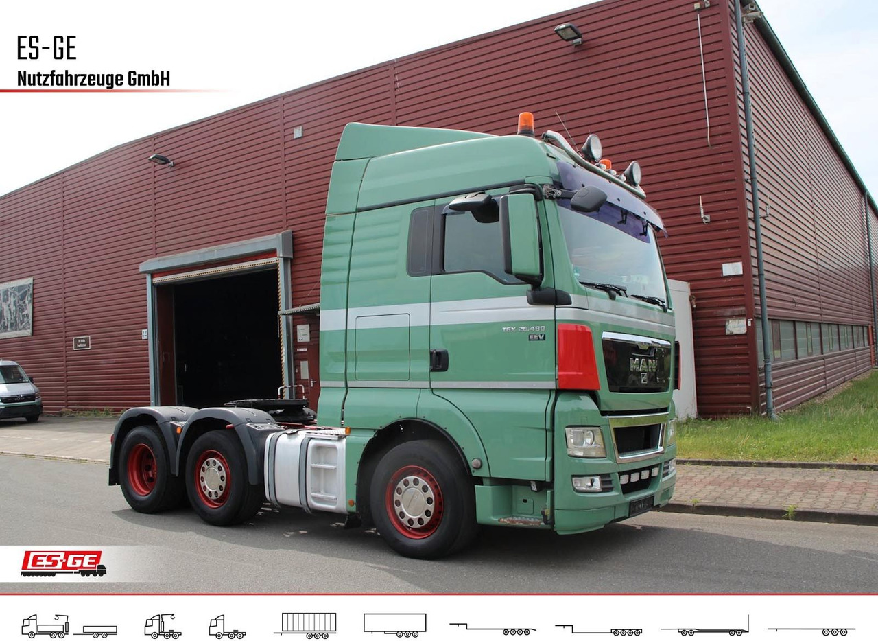 MAN TGX 26480 6x2/4 BLS - Тягач: фото 1 MAN TGX 26480 6x2/4 BLS - Тягач: фото 1