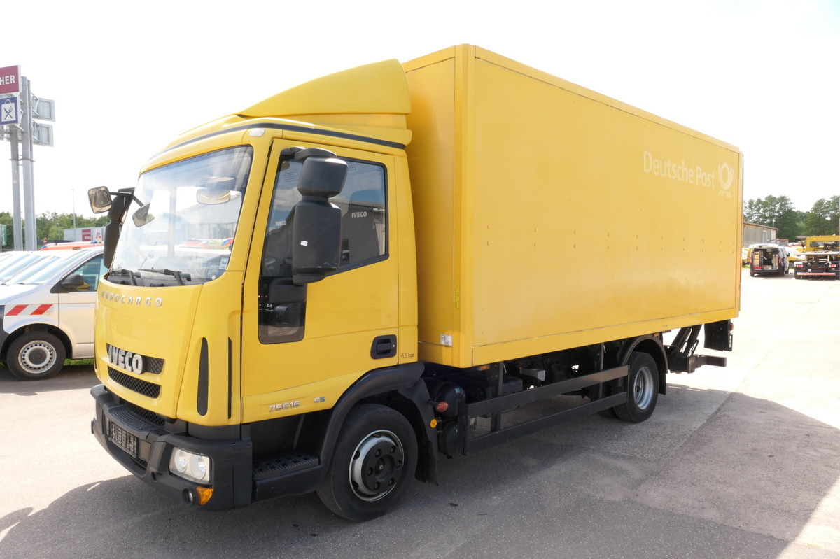 IVECO EuroCargo ML 75 E 16 P LBW LUFT AUTOMATIK COC EU - Фургон с закрытым кузовом: фото 1 IVECO EuroCargo ML 75 E 16 P LBW LUFT AUTOMATIK COC EU - Фургон с закрытым кузовом: фото 1
