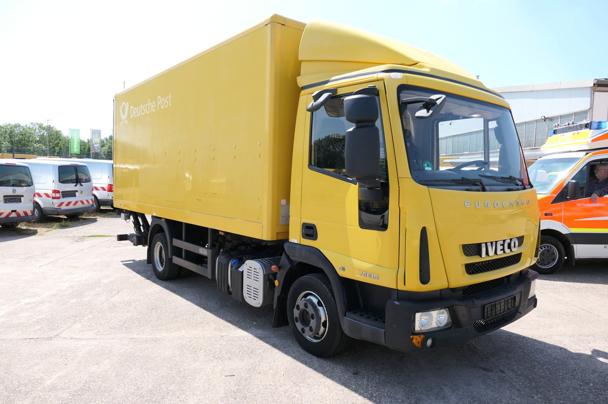 IVECO EuroCargo ML 75 E 16 P LBW LUFT AUTOMATIK COC EU - Фургон с закрытым кузовом: фото 1 IVECO EuroCargo ML 75 E 16 P LBW LUFT AUTOMATIK COC EU - Фургон с закрытым кузовом: фото 1