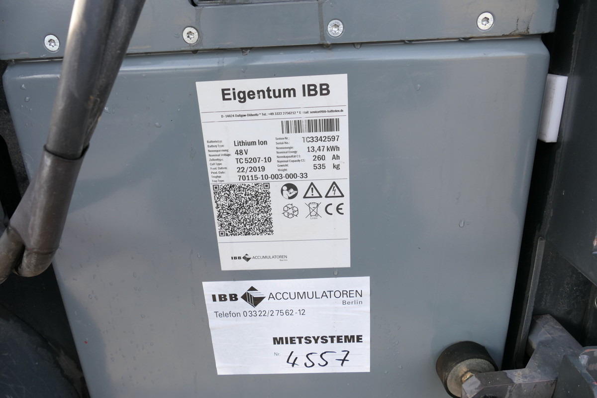 Складской тягач LINDE P 60 Z Schlepper Batterie 22/2019 3-Rad: фото 12