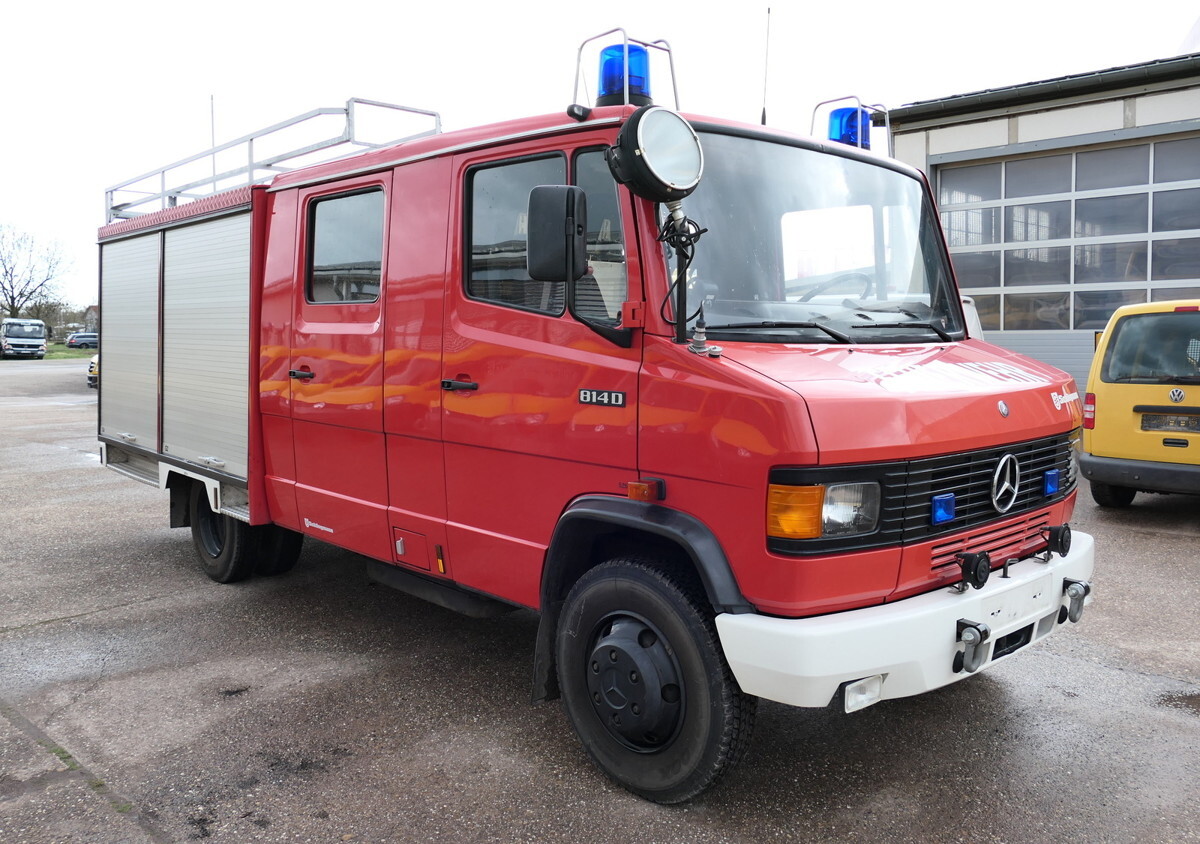MERCEDES-BENZ 814 D LF 8/6 DoKa AHK Löschwassertank 600L Schli - Машина скорой помощи: фото 3 MERCEDES-BENZ 814 D LF 8/6 DoKa AHK Löschwassertank 600L Schli - Машина скорой помощи: фото 3