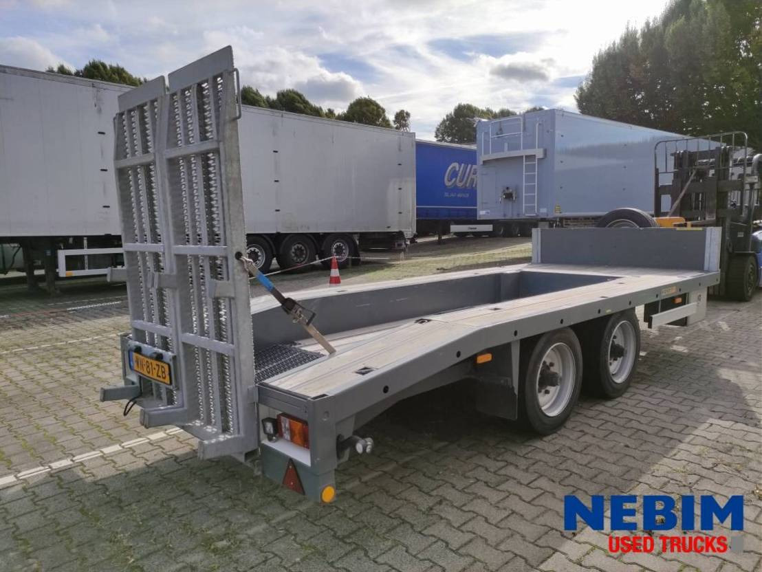 Doornwaard D 6000 TA Machine transport - TOP CONDITION - Прицеп для спецтехники: фото 2 Doornwaard D 6000 TA Machine transport - TOP CONDITION - Прицеп для спецтехники: фото 2