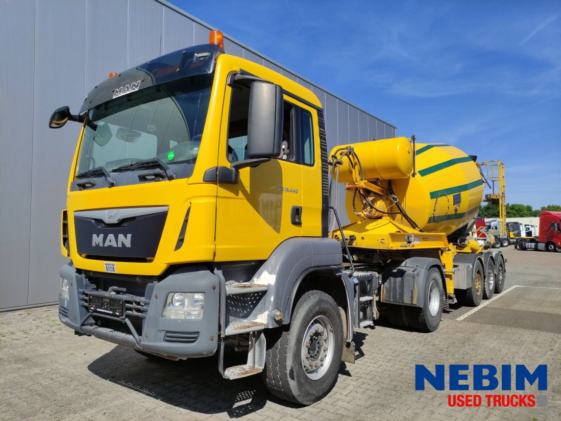 MOL Swing/Stetter 12m3 - MAN TGS440 4x2 HUB Reduction - Автобетоносмеситель: фото 1 MOL Swing/Stetter 12m3 - MAN TGS440 4x2 HUB Reduction - Автобетоносмеситель: фото 1