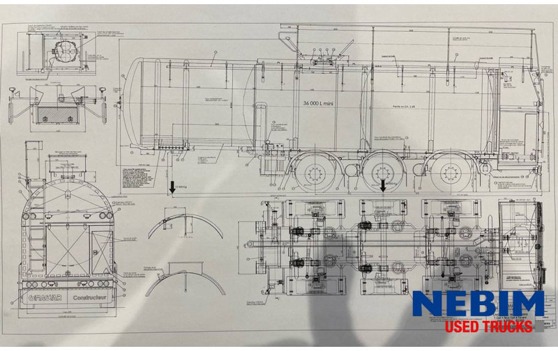 Magyar S43EDD MILK TANK - 36.000L - Полуприцеп-цистерна: фото 3 Magyar S43EDD MILK TANK - 36.000L - Полуприцеп-цистерна: фото 3
