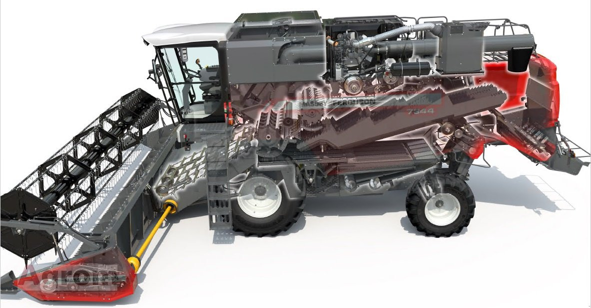 Massey Ferguson 7343 Activa MCS - Зерноуборочный комбайн: фото 3 Massey Ferguson 7343 Activa MCS - Зерноуборочный комбайн: фото 3