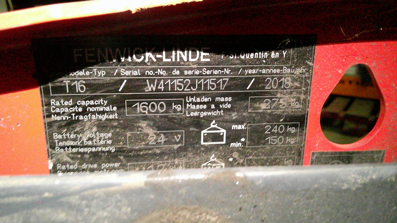 LINDE T16 - Тележка: фото 2 LINDE T16 - Тележка: фото 2