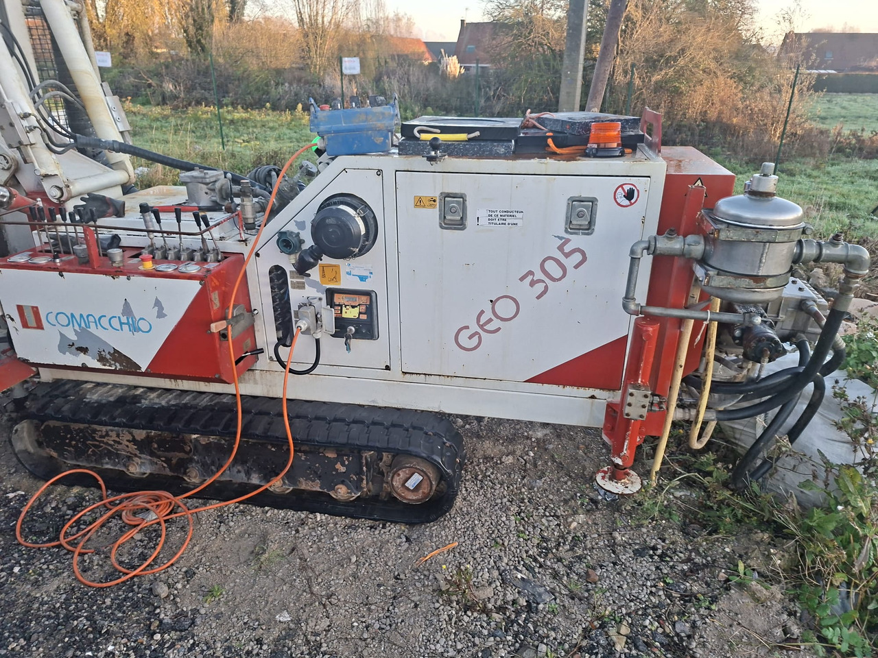 Comacchio GEO 305 - Буровая машина: фото 3 Comacchio GEO 305 - Буровая машина: фото 3