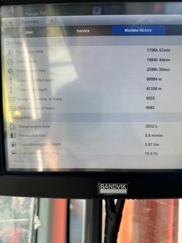 Буровая машина Sandvik DX900i: фото 7