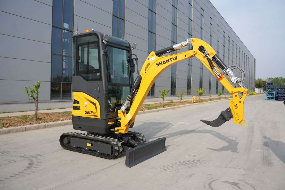 Shantui SE18SR - Мини-экскаватор: фото 1 Shantui SE18SR - Мини-экскаватор: фото 1