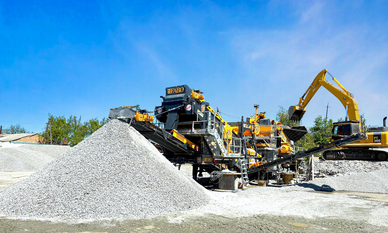 FABO Mobile crusher - Мобильная дробилка: фото 3 FABO Mobile crusher - Мобильная дробилка: фото 3
