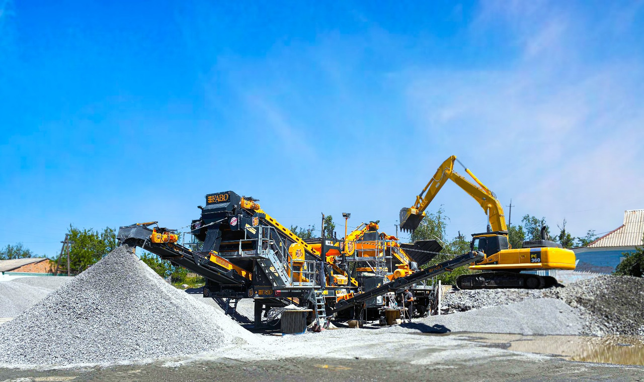 FABO Mobile crusher - Мобильная дробилка: фото 1 FABO Mobile crusher - Мобильная дробилка: фото 1