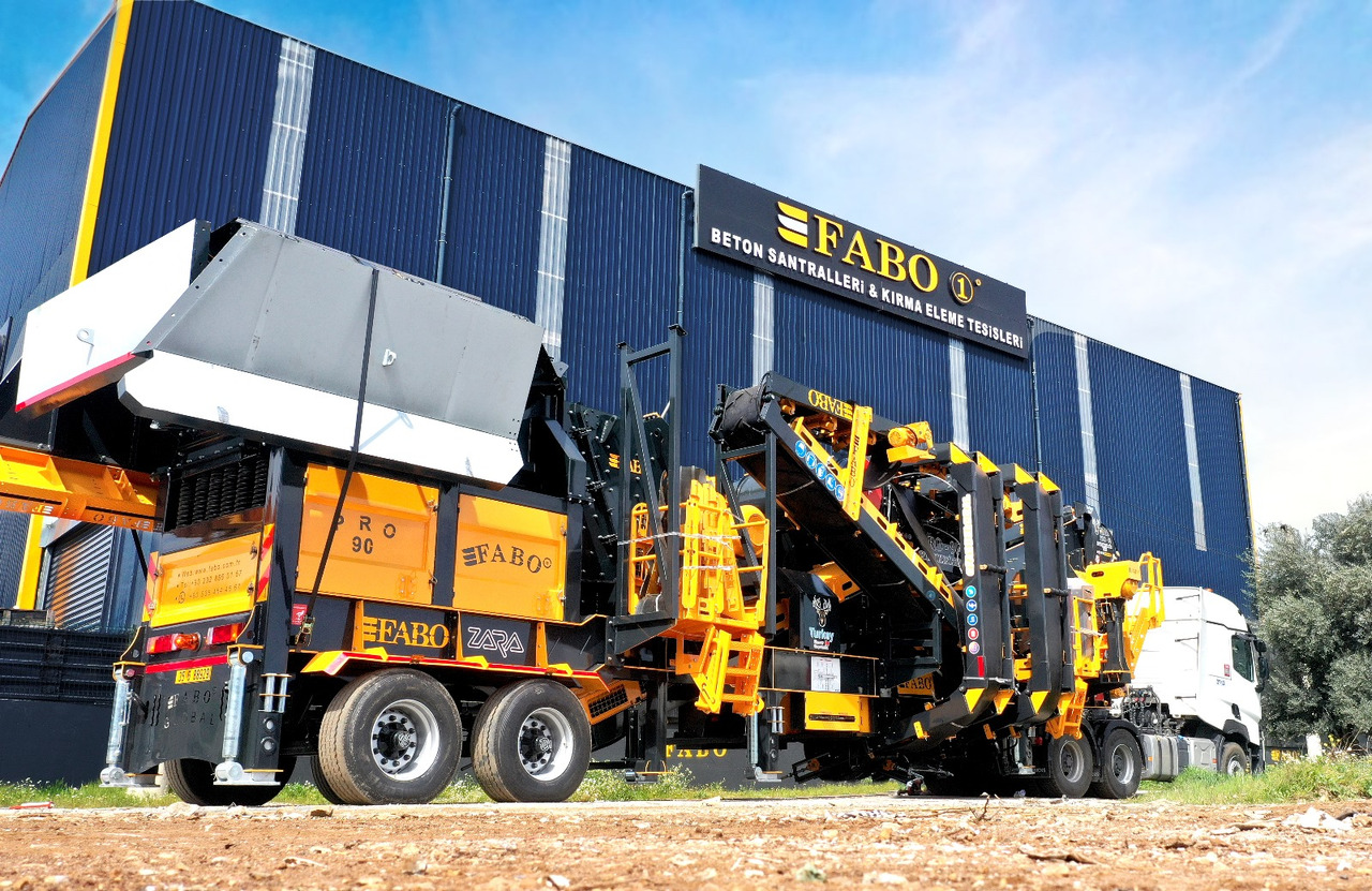 Новый Мобильная дробилка FABO Mobile crusher: фото 7