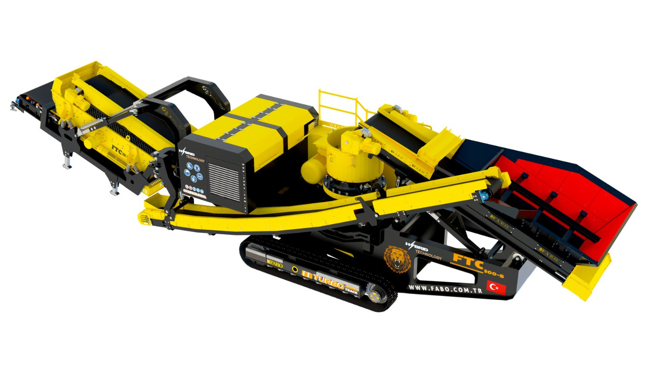 FABO Mobile crusher - Мобильная дробилка: фото 5 FABO Mobile crusher - Мобильная дробилка: фото 5