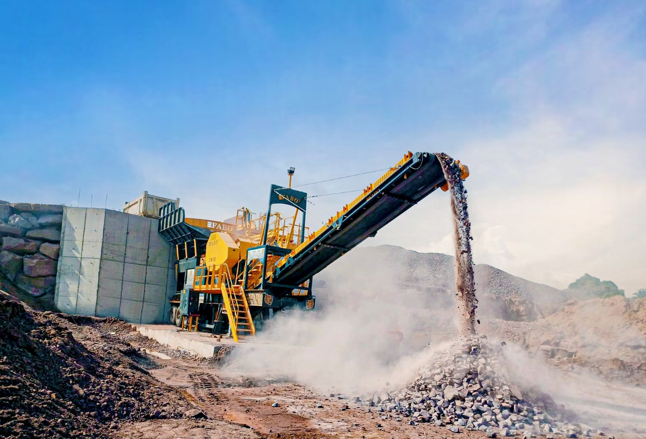 FABO Mobile crusher - Мобильная дробилка: фото 2 FABO Mobile crusher - Мобильная дробилка: фото 2