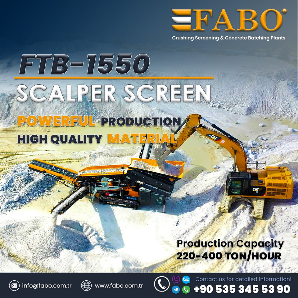FABO Mobile crusher - Мобильная дробилка: фото 1 FABO Mobile crusher - Мобильная дробилка: фото 1