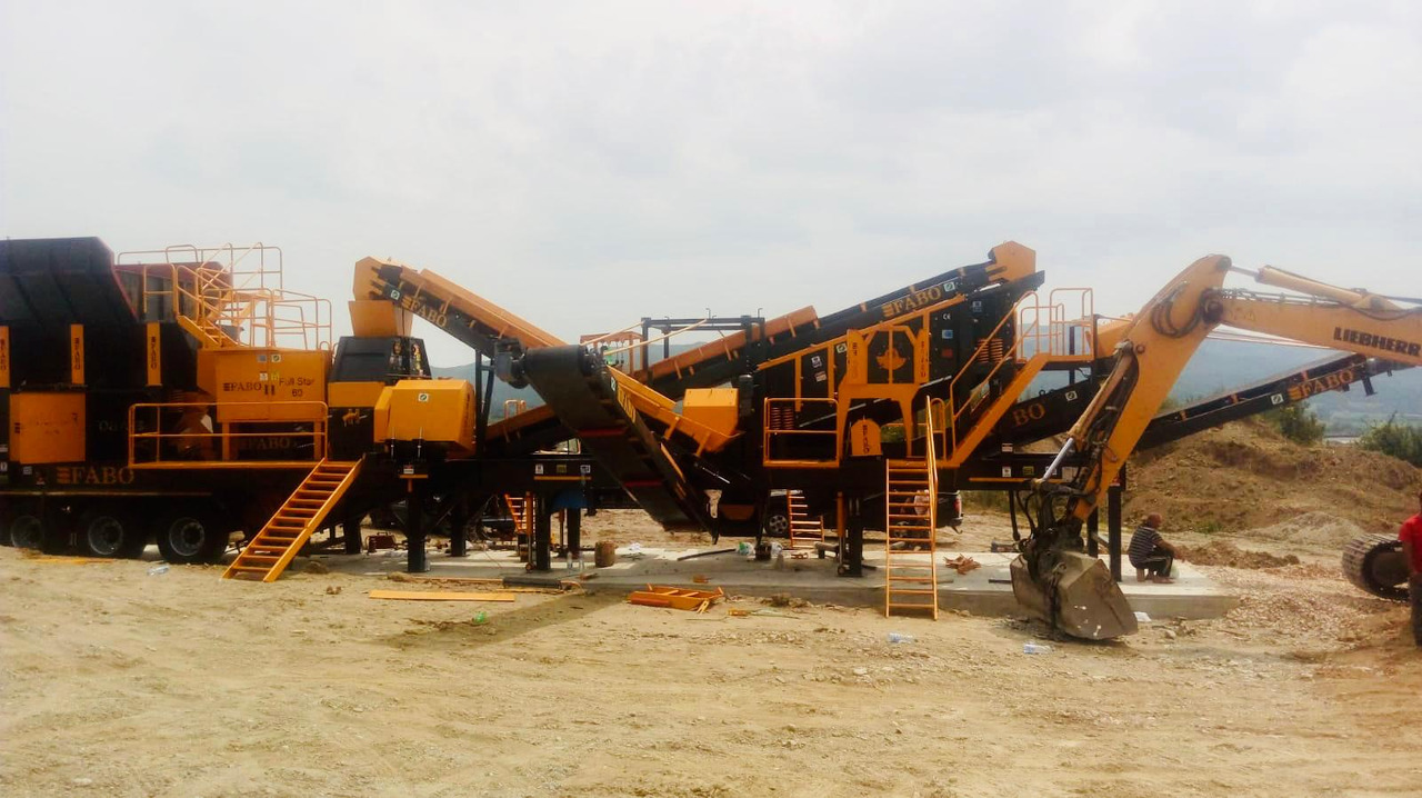 Новый Мобильная дробилка FABO Mobile crusher: фото 10