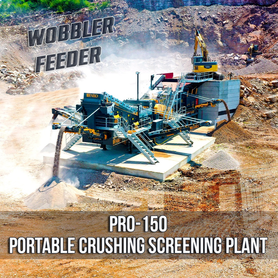 FABO Mobile crusher - Мобильная дробилка: фото 1 FABO Mobile crusher - Мобильная дробилка: фото 1