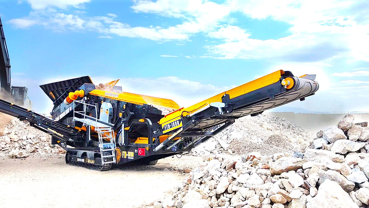 Новый Мобильная дробилка FABO Mobile crusher: фото 8