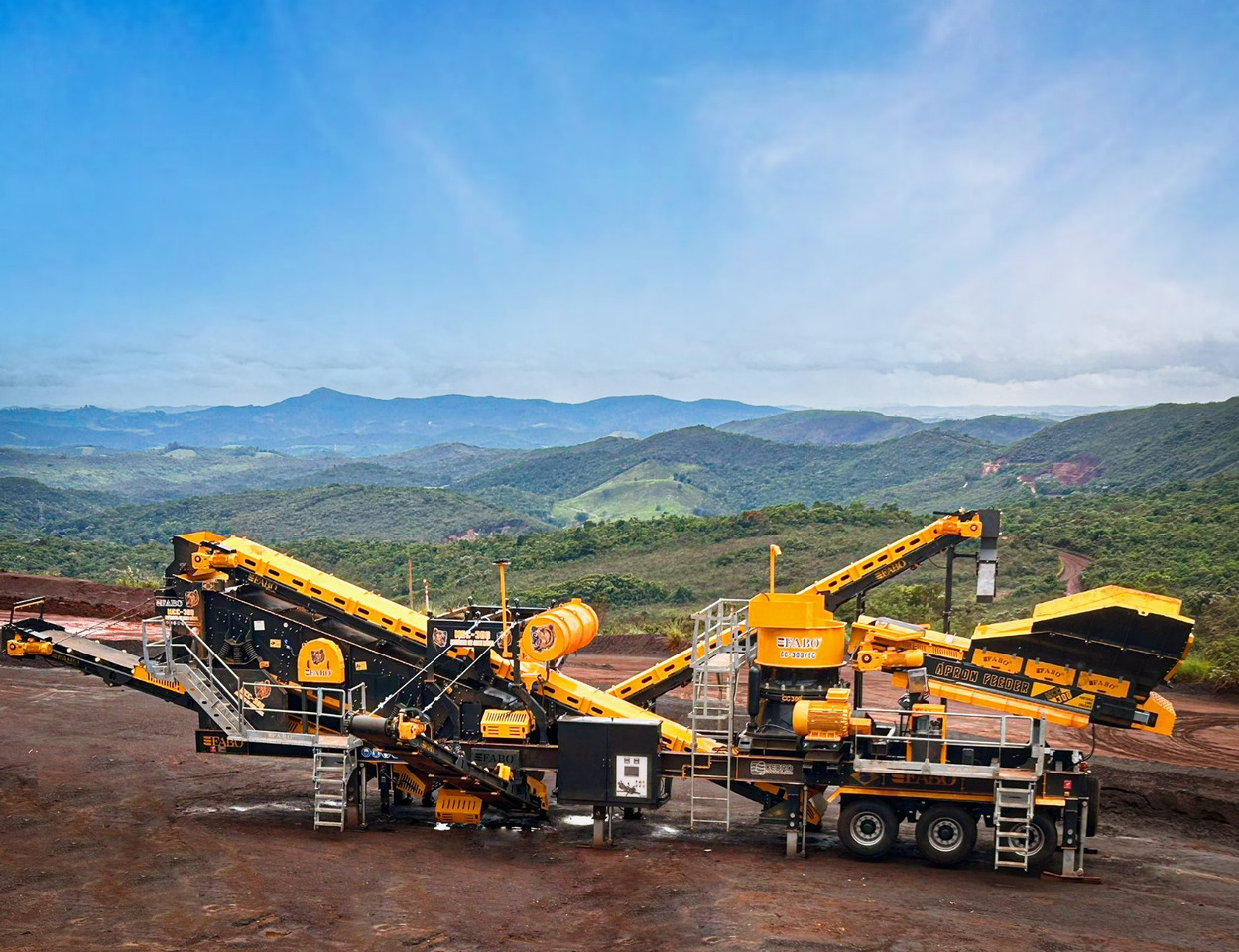 FABO Mobile crusher - Мобильная дробилка: фото 1 FABO Mobile crusher - Мобильная дробилка: фото 1