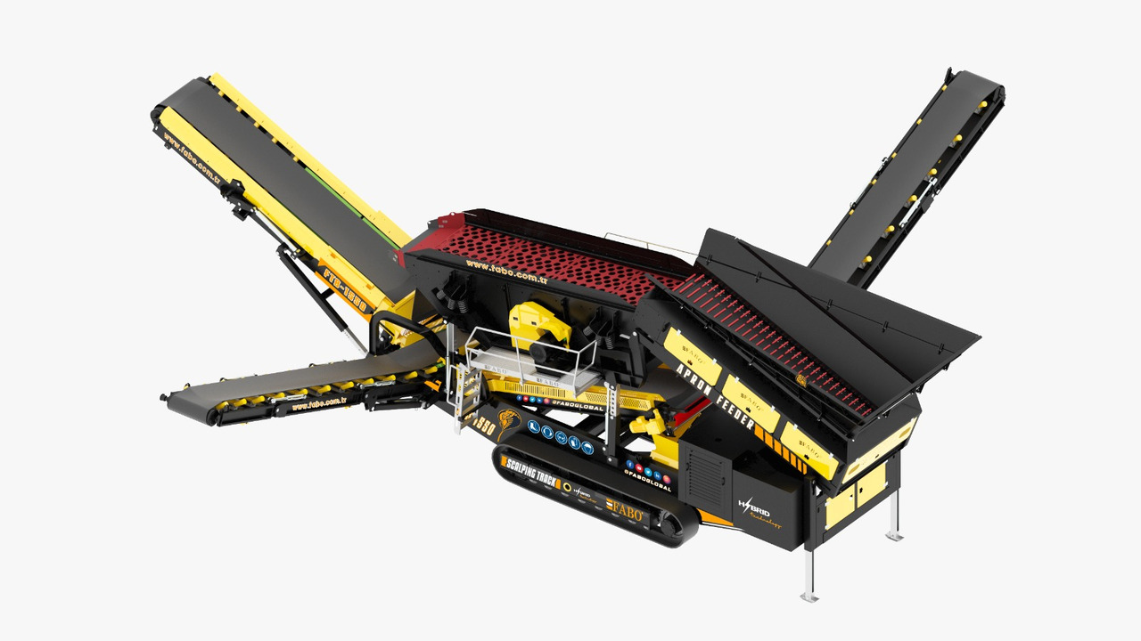 Новый Мобильная дробилка FABO Mobile crusher: фото 25