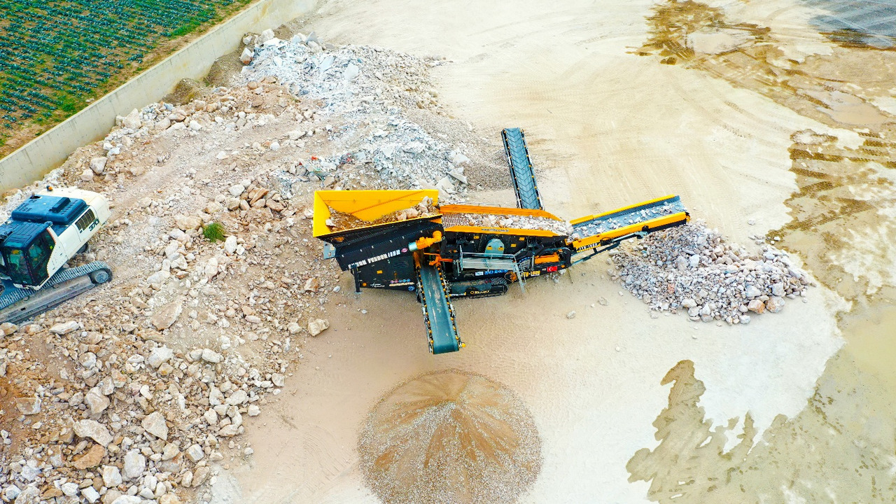 Новый Мобильная дробилка FABO Mobile crusher: фото 17