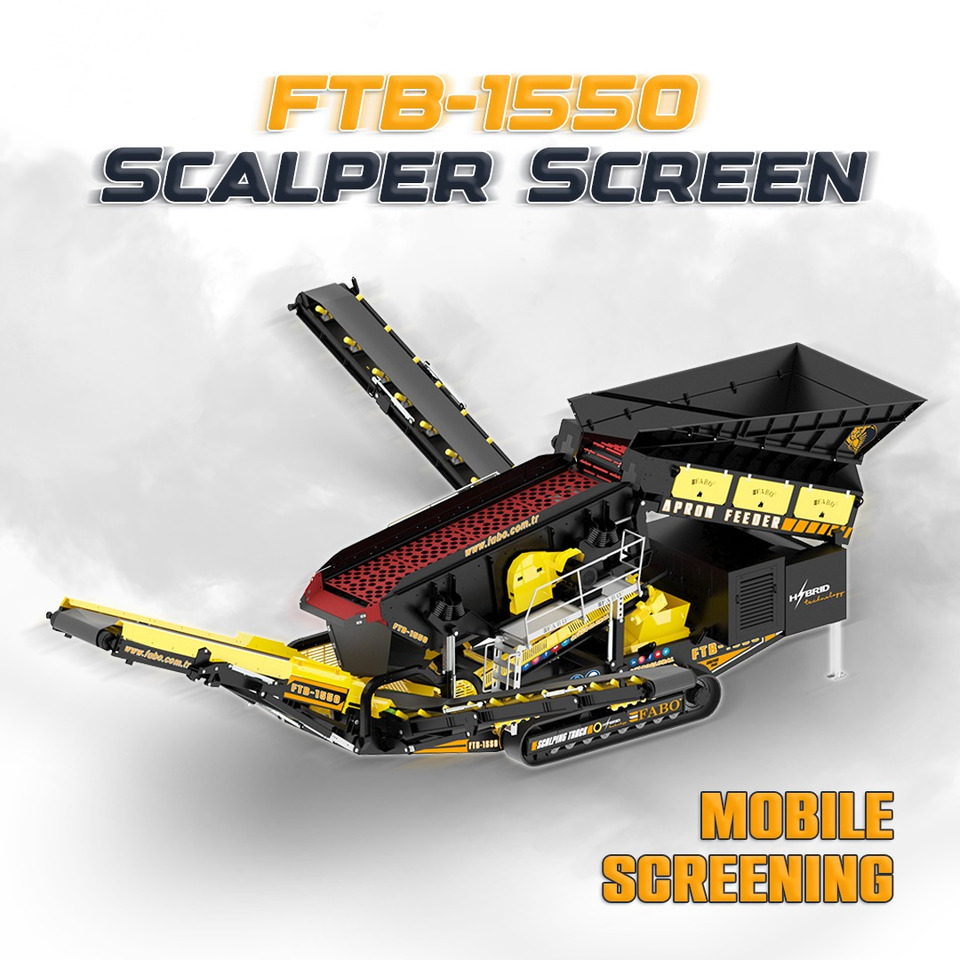 Новый Мобильная дробилка FABO Mobile crusher: фото 29