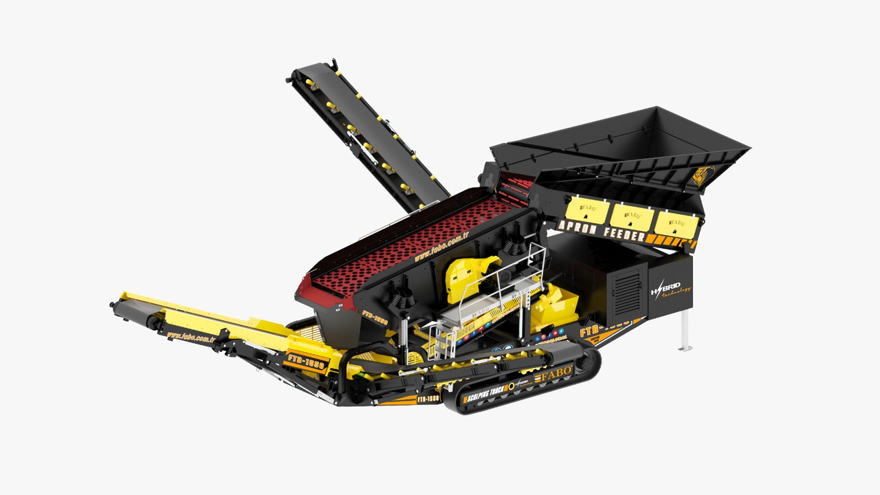 Новый Мобильная дробилка FABO Mobile crusher: фото 26