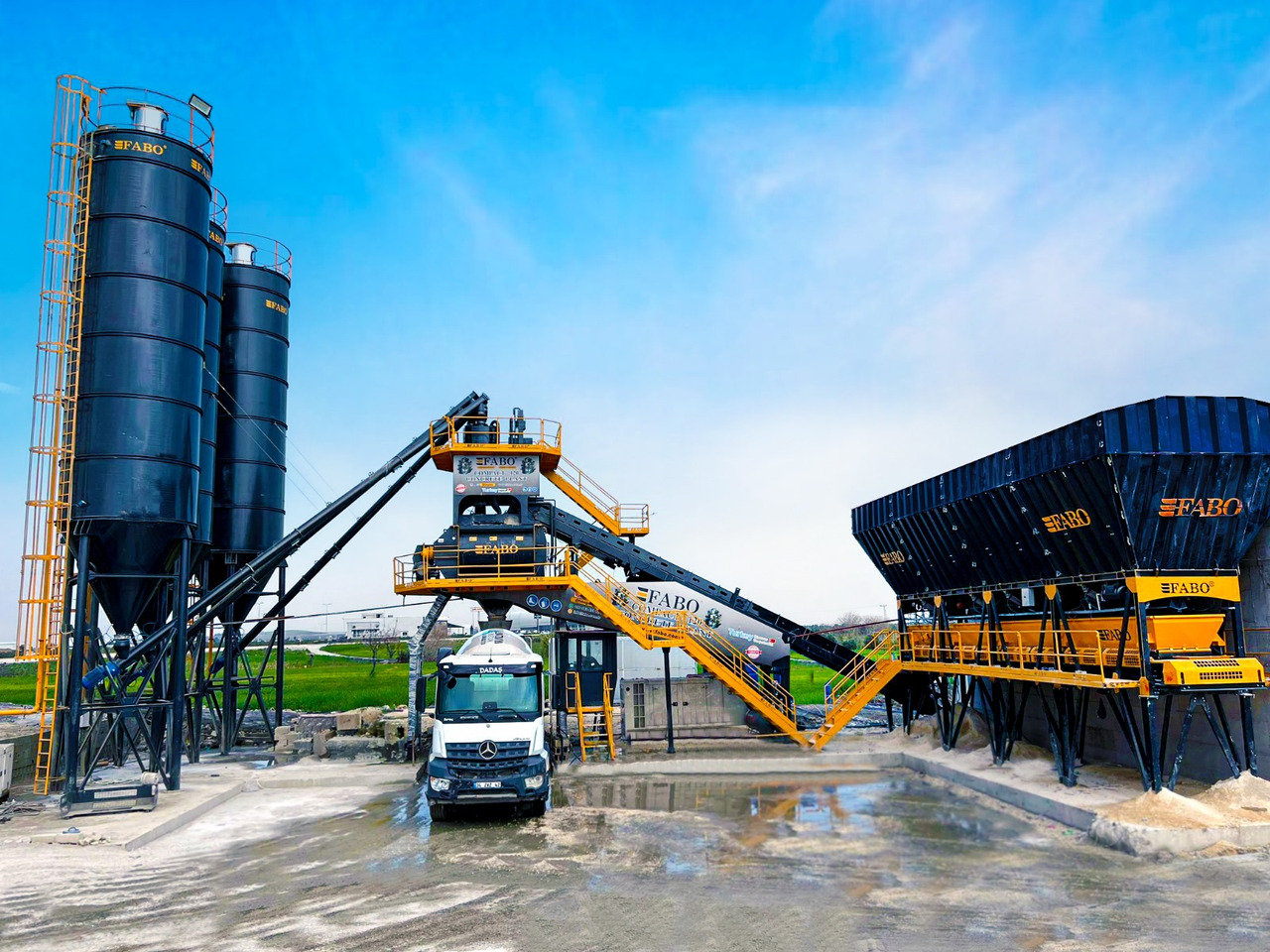 FABO compact concrete plant - Бетонный завод: фото 1 FABO compact concrete plant - Бетонный завод: фото 1