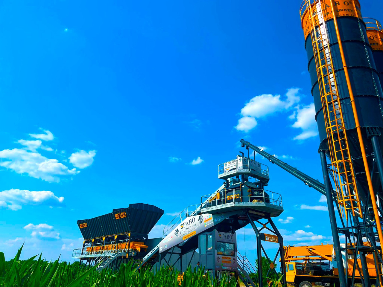 Новый Бетонный завод FABO compact concrete plant: фото 6