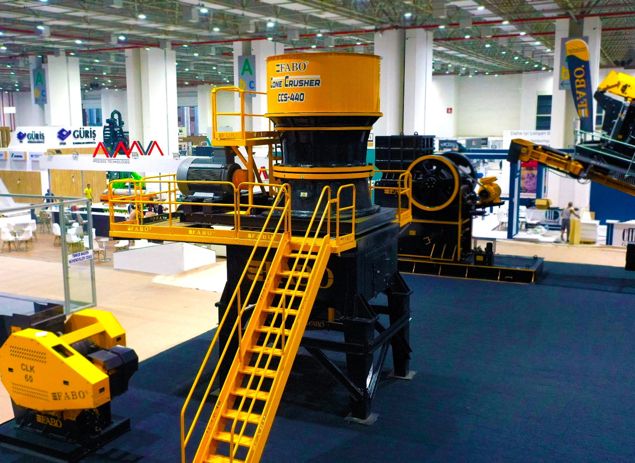 FABO cone crusher - Конусная дробилка: фото 1 FABO cone crusher - Конусная дробилка: фото 1