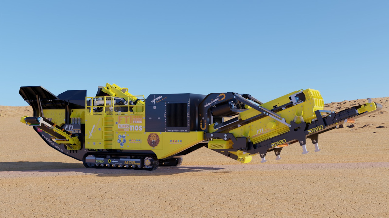 Новый Дробилка FABO crawler crusher: фото 16 Новый Дробилка FABO crawler crusher: фото 16