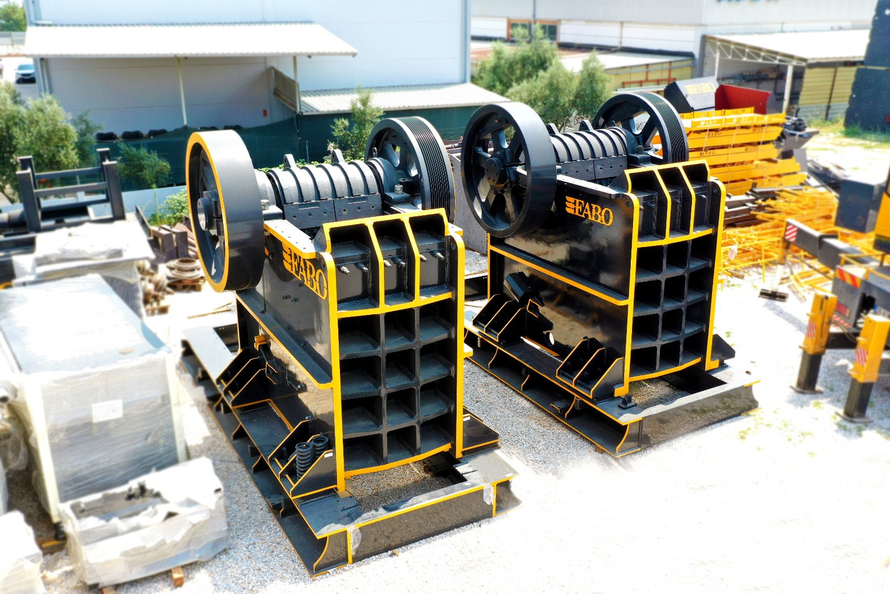 FABO jaw crusher - Щековая дробилка: фото 2 FABO jaw crusher - Щековая дробилка: фото 2