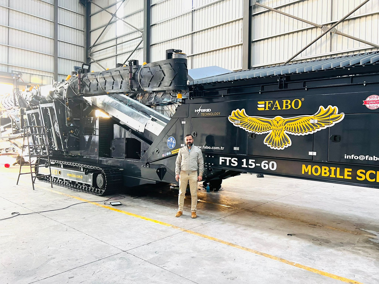 Новый Горнодобывающая техника FABO mining machinery - crushing plant: фото 17