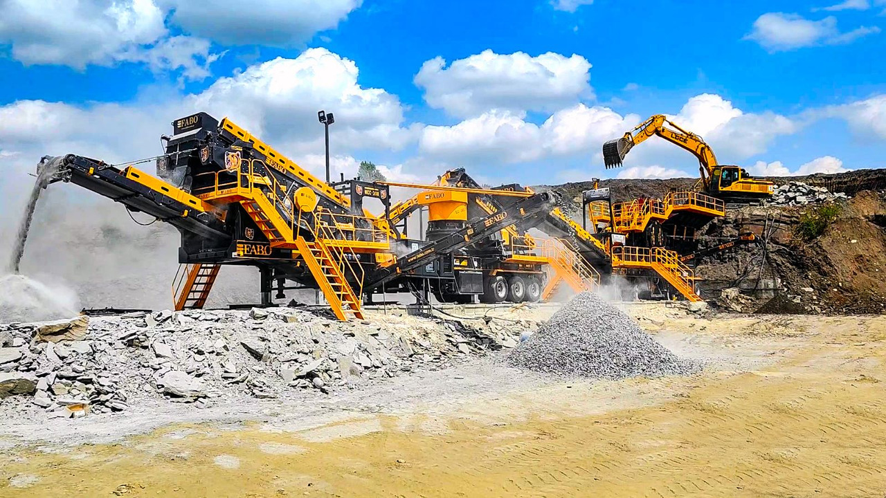 FABO mining machinery - crushing plant - Горнодобывающая техника: фото 1 FABO mining machinery - crushing plant - Горнодобывающая техника: фото 1