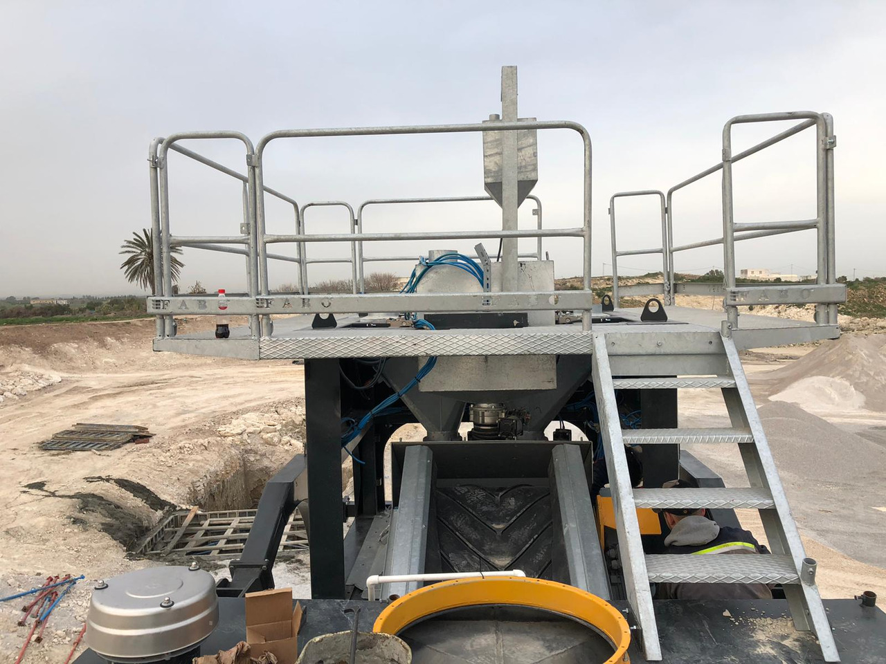 Новый Бетонный завод FABO mobile concrete batching plant: фото 9