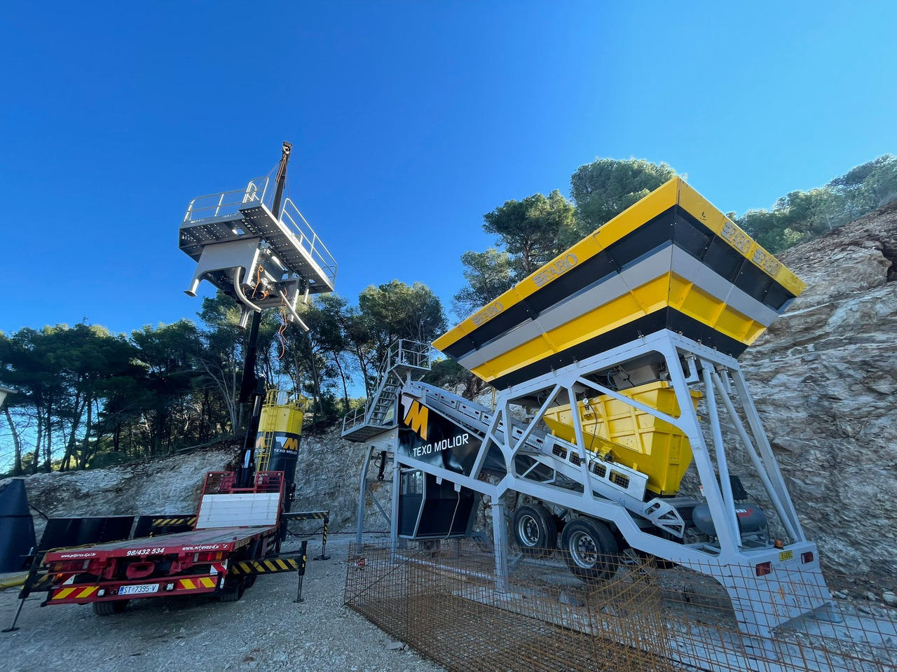 Новый Бетонный завод FABO mobile concrete batching plant: фото 44