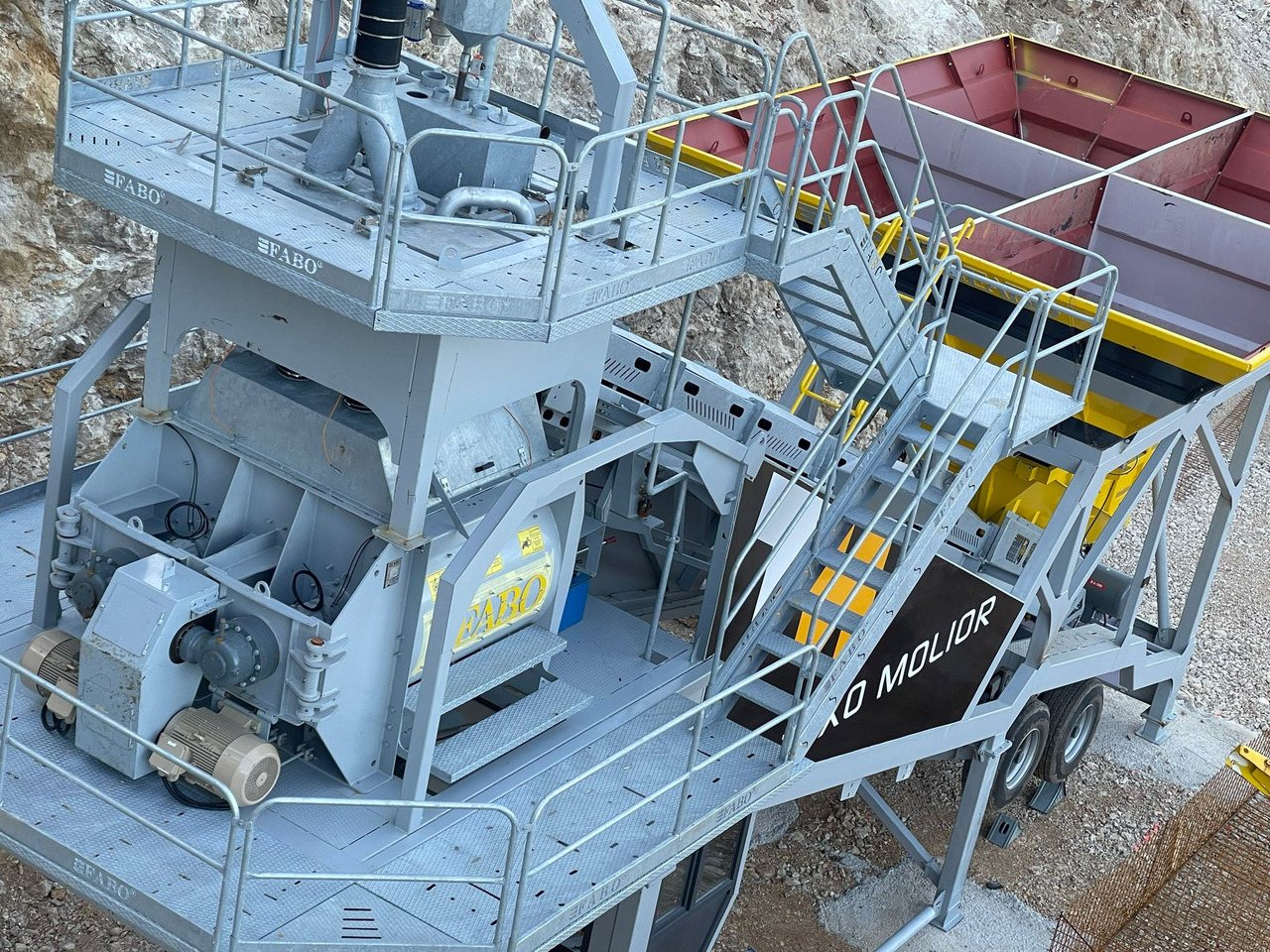 Новый Бетонный завод FABO mobile concrete batching plant: фото 50