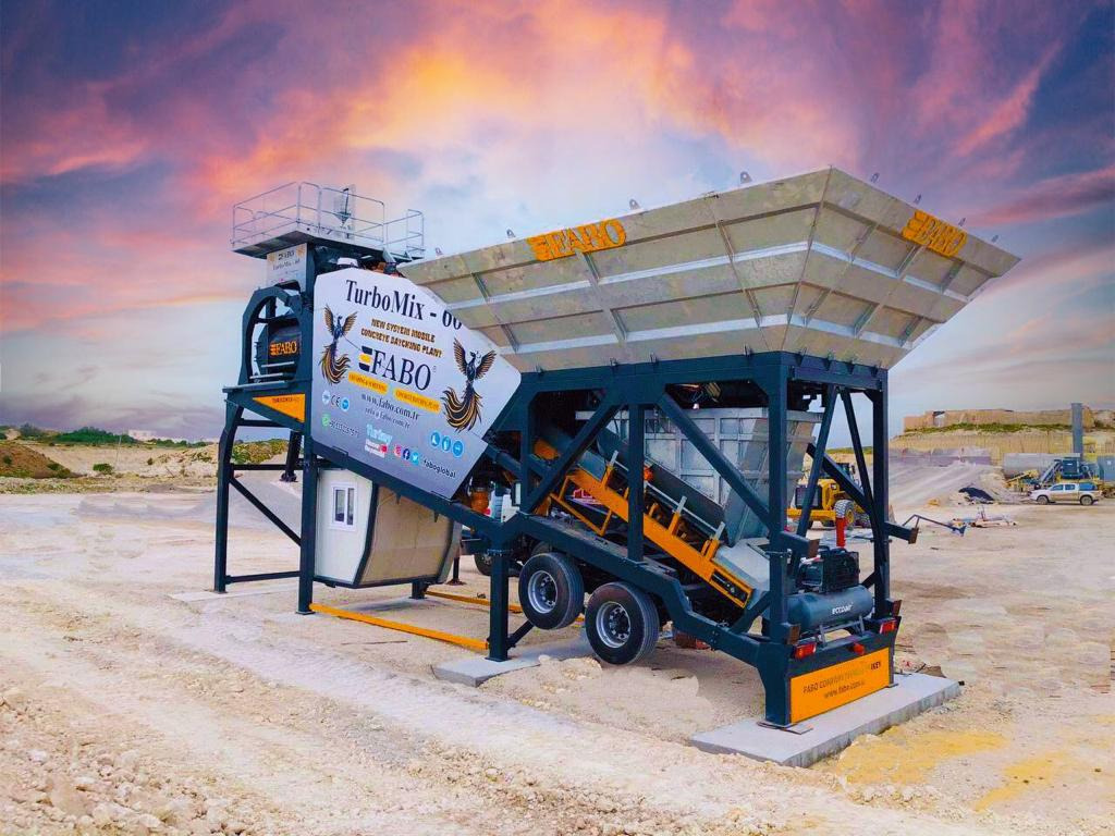 FABO mobile concrete batching plant - Бетонный завод: фото 4 FABO mobile concrete batching plant - Бетонный завод: фото 4
