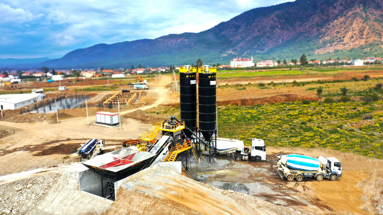 Новый Бетонный завод FABO mobile concrete batching plant: фото 9