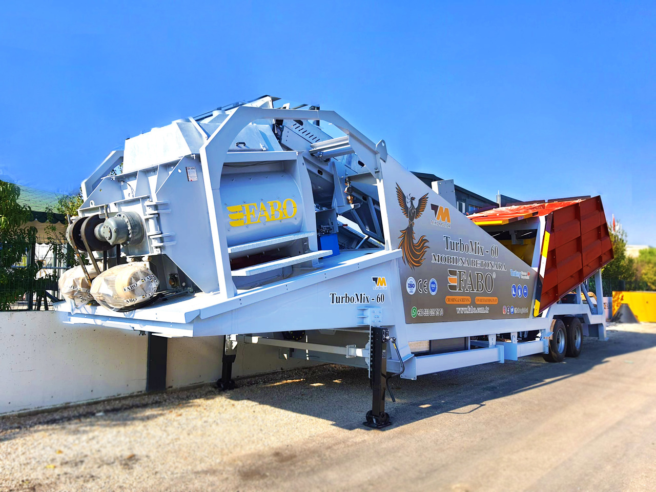 FABO mobile concrete batching plant - Бетонный завод: фото 5 FABO mobile concrete batching plant - Бетонный завод: фото 5