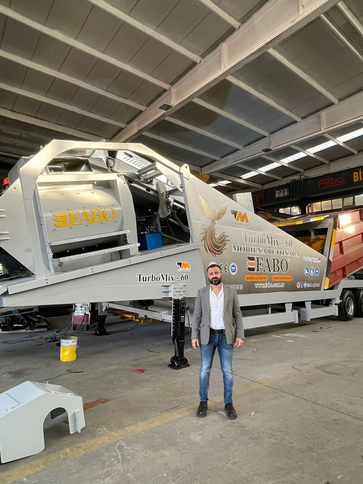Новый Бетонный завод FABO mobile concrete batching plant: фото 14