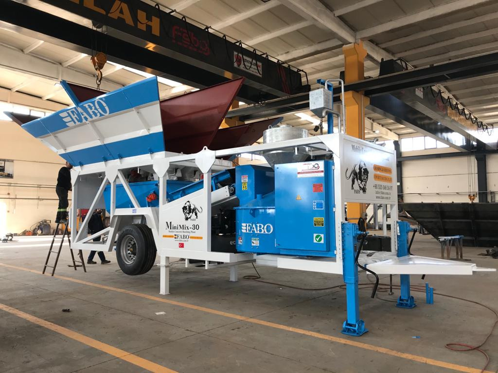 FABO mobile concrete batching plant - Бетонный завод: фото 2 FABO mobile concrete batching plant - Бетонный завод: фото 2