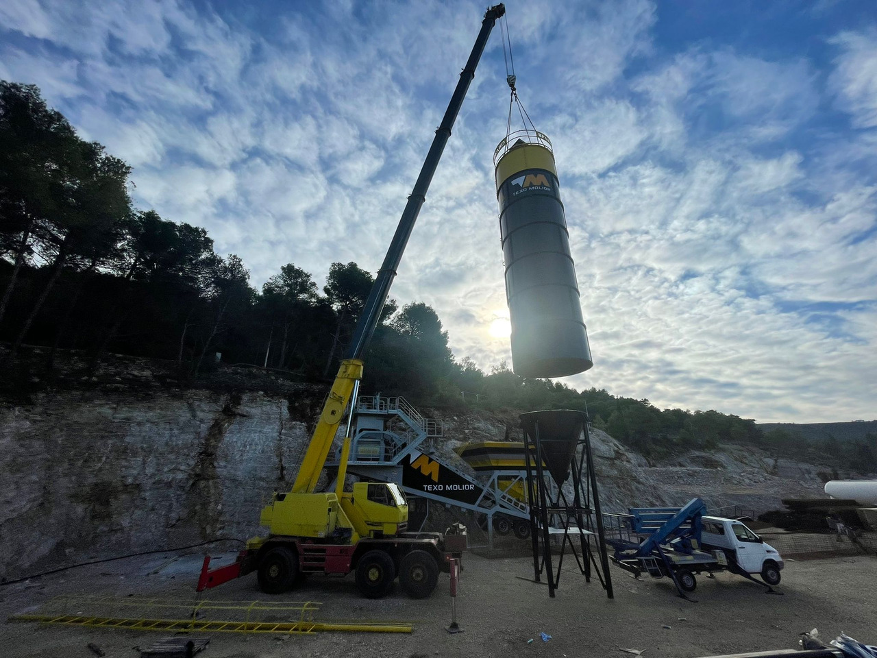 Новый Бетонный завод FABO mobile concrete batching plant: фото 49