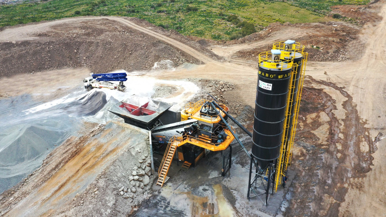 Новый Бетонный завод FABO mobile concrete batching plant: фото 6